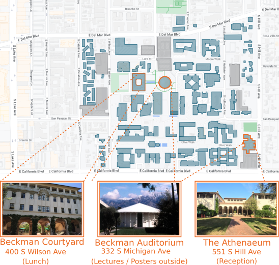 Caltech map